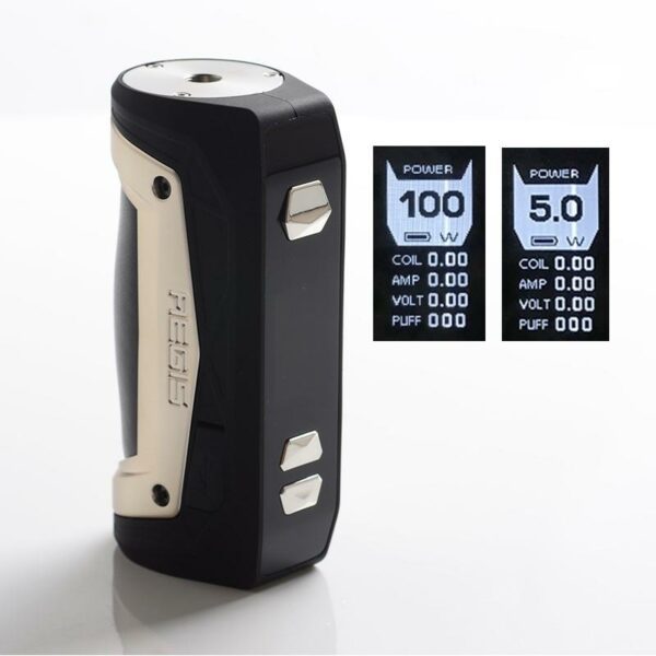 Geek Vape Aegis Max White Storm color 100W - Vape Vibes Geek Vape Aegis Max White Storm color 100W - Vape Vibes