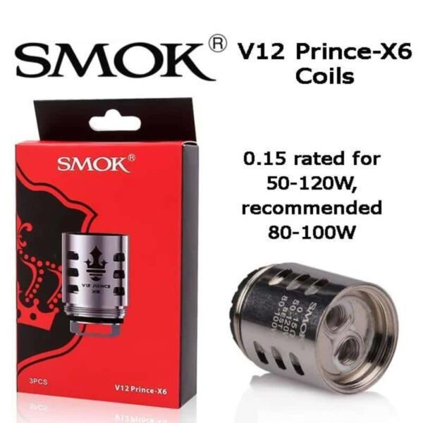 Smok v12 Prince-X6 - Vape Vibes