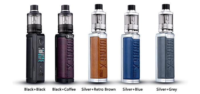 Voopoo Drag X Plus Professional Edition Kit Silver Blue