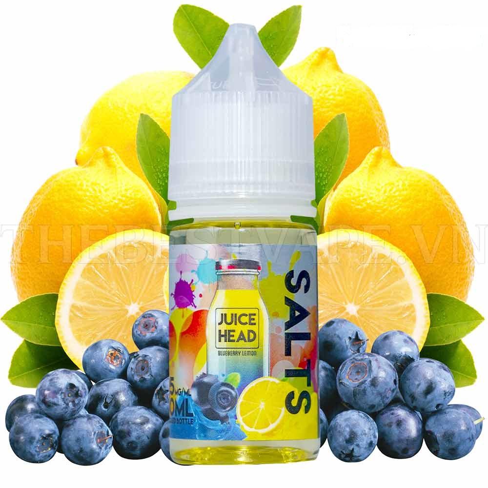 JUICE HEAD EXTRA FREEZE SALTS BLUEBERRY LEMON 30ML 50 MG Vape Vibes