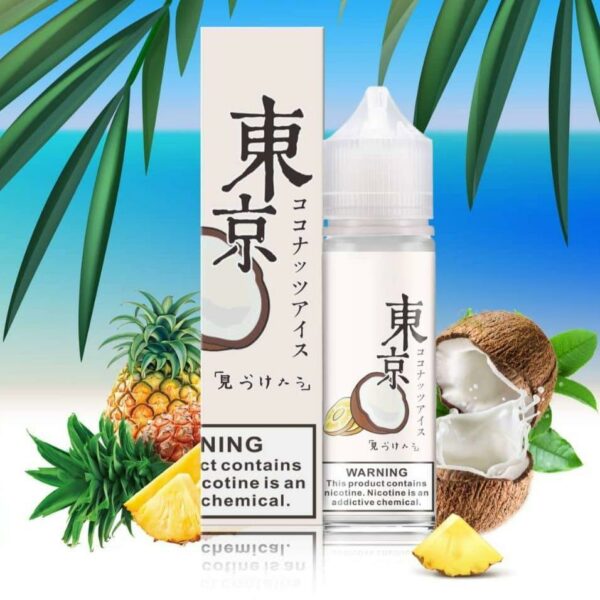 Tokyo Iced Pina Colada 3mg 60ml - Vape Vibes
