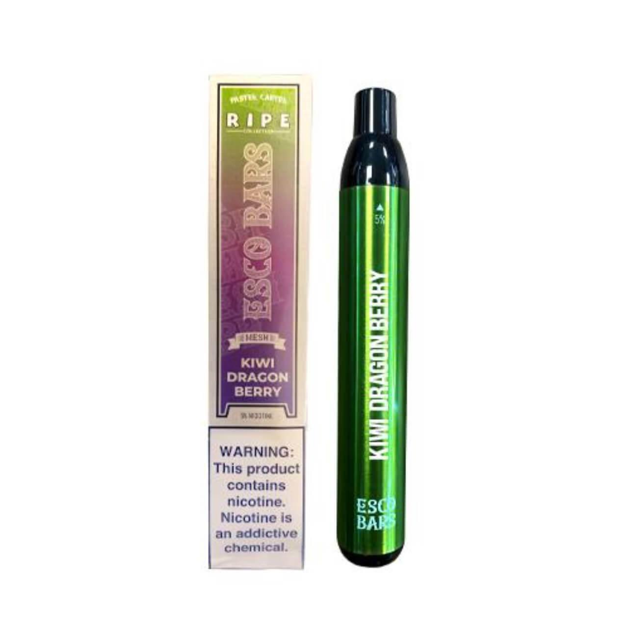 ESCO BARS Disposable Vape KIWI DRAGON BERRY 20MG / 50MG 2500 puffs Vape Vibes