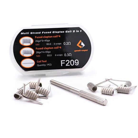 GEEKVAPE N80 Fused Clapton Coil 2 in 1 F209 - Vape Vibes