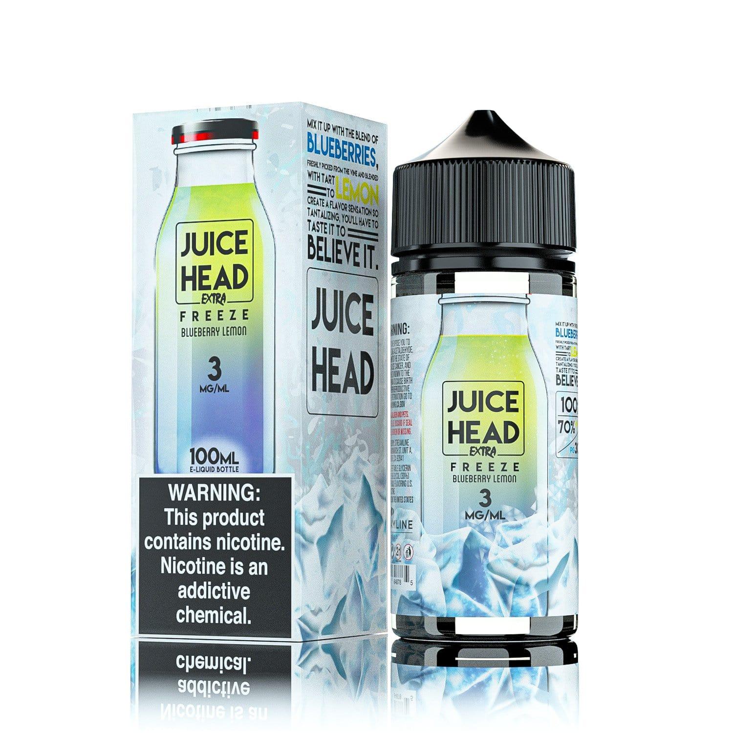 JUICE HEAD EXTRA FREEZE BLUEBERRY LEMON 100ML 3 MG Vape Vibes