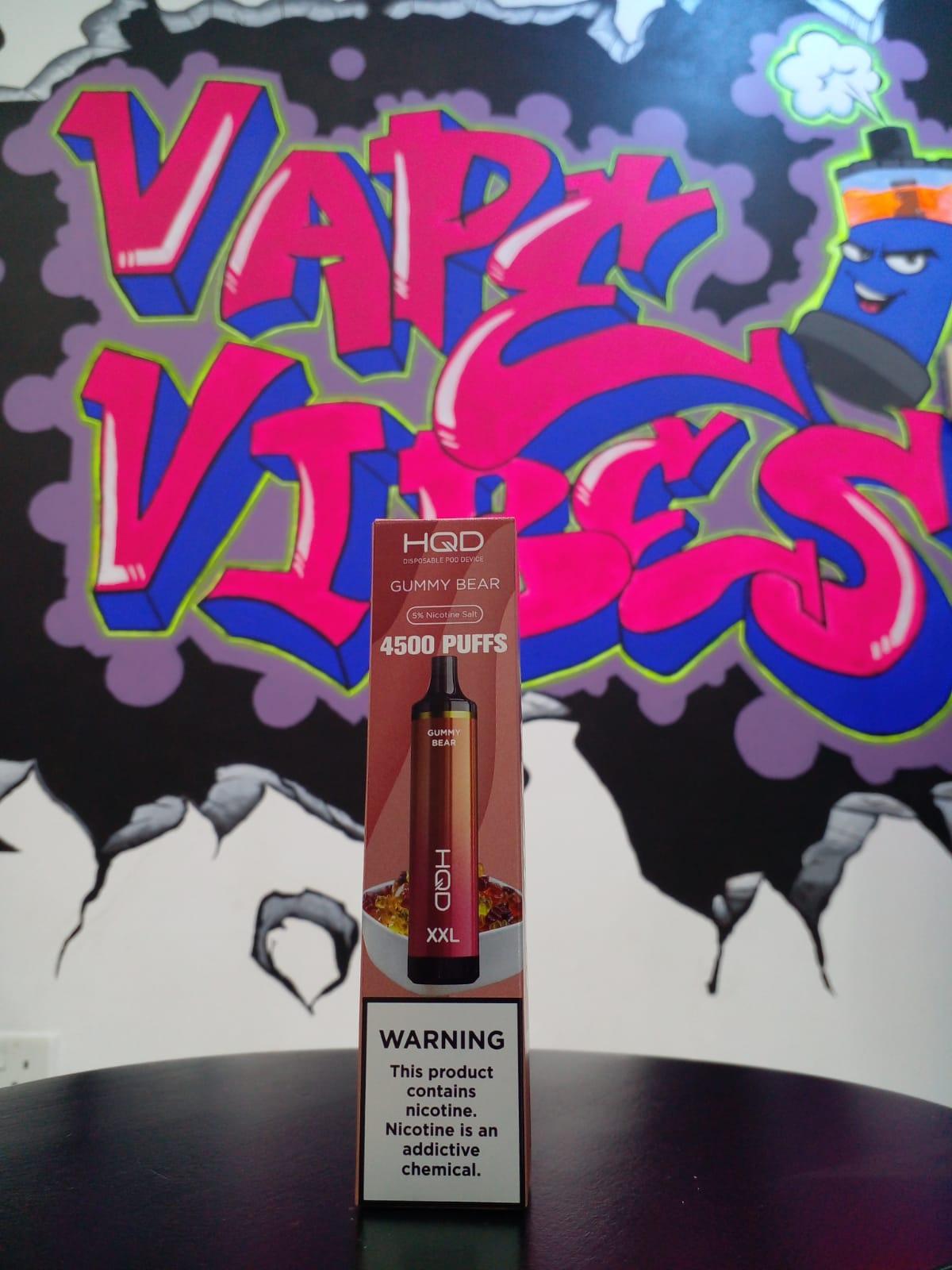 HQD XXL gummy bear 4500 puffs 50MG Vape Vibes
