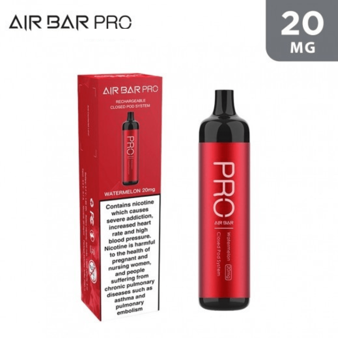 Air Bar Pro Watermelon 20mg 1500 Puffs Disposable Vape Vibes