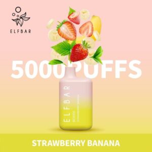 Elfbar Strawberry Banana 5000 Puffs 20mg