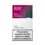 Ruby Menthol Juul2 Pods 18mg