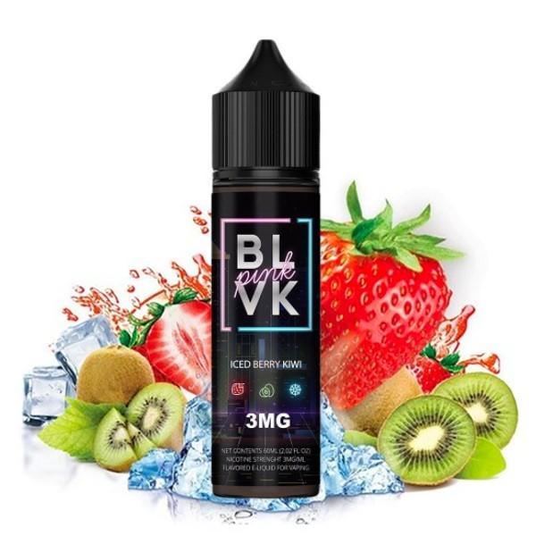 BLVK Pink Strawberry Kiwi ice 3mg