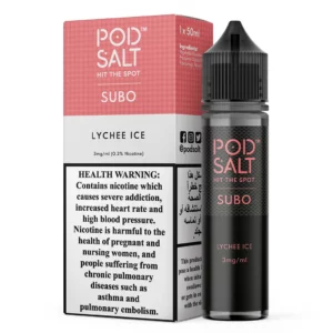 Pod Salt Subo Lychee Ice 3mg/ml-50ml