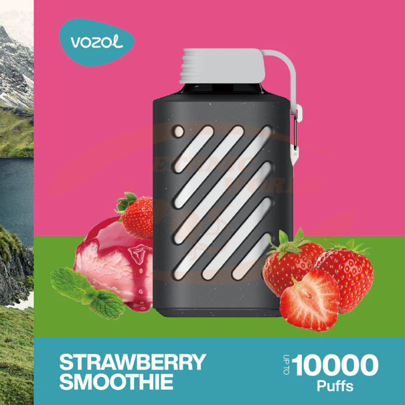 VOZOL GEAR 10000 Strawberry Smoothie 5%