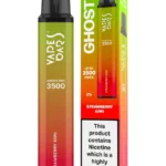Vapes Bars Ghost PRO Strawberry Kiwi 3500 Puffs 20mg