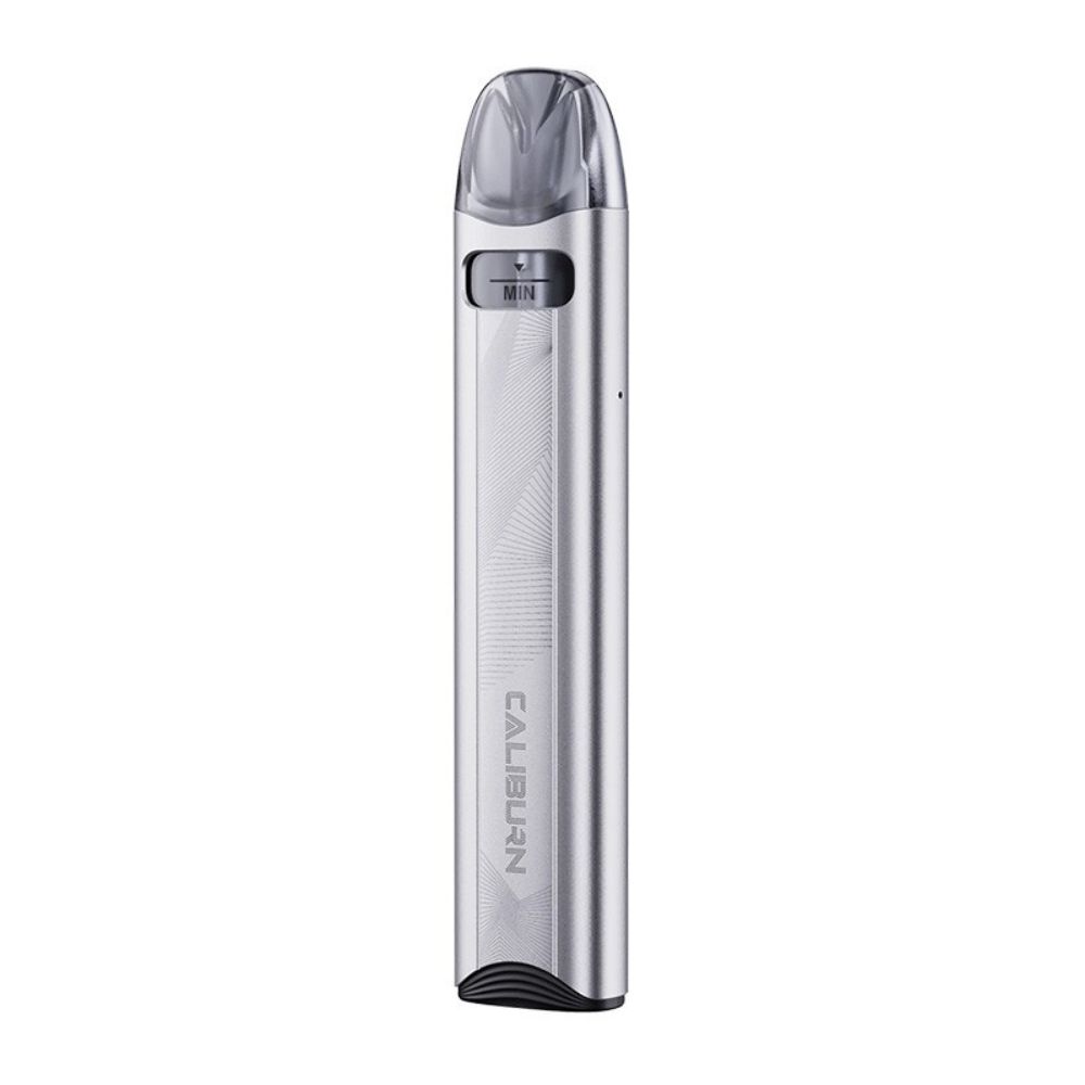 Uwell Caliburn A3S Device - Moonlight Silver - Vape Vibes