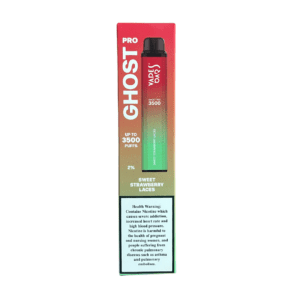 Vapes Bars Ghost PRO Sweet Strawberry Laces 3500 Puffs 20mg