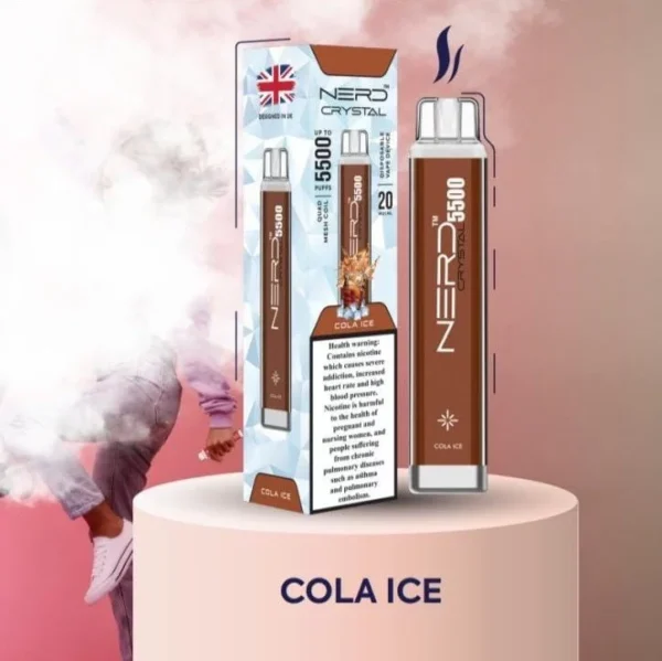 nerd vapes Nerd Vape 5500 Puffs Crystal Cola