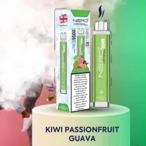 NERD Disposable Vape 5500 puffs Crystal Kiwi Passionfruit Guava 2%