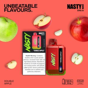 Nasty Bar 8500 Puffs 20mg Double Apple