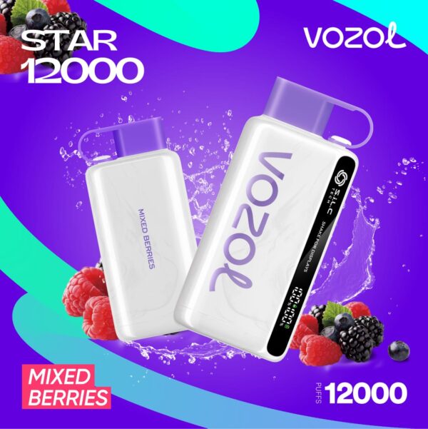 elfbar elfa master akku Vozol Neon 45000 Mixed Berries main image 0