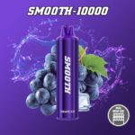Smooth Disposable vape 10000 Puffs Grape Ice 20mg
