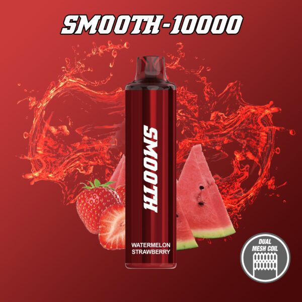 Best of Smooth Vape 10000 Puffs Watermelon Strawberry