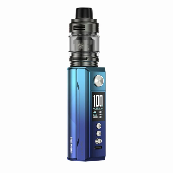 Voopoo Drag M100 S Cyan & Blue - Vape Vibes