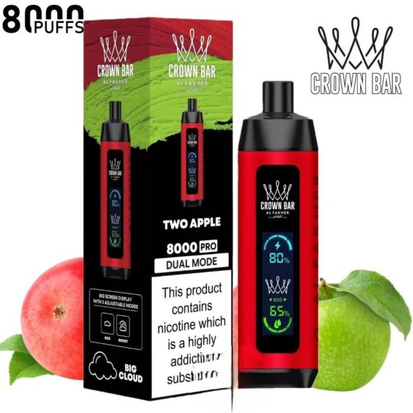 elfbar elfa master akku Al Fakher Crown Bar 8000 question : r/hookah