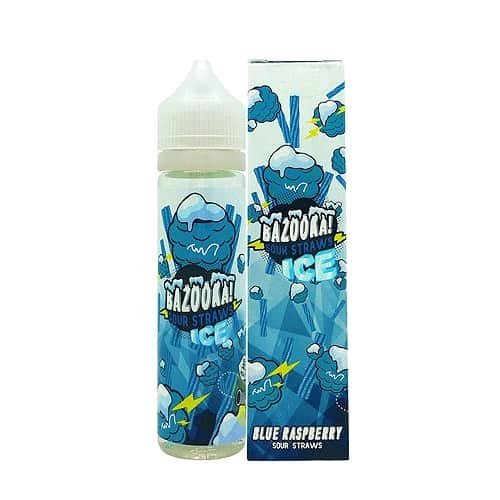 Bazooka Sour Straws Blue Raspberry 12mg 60ml - Vape Vibes