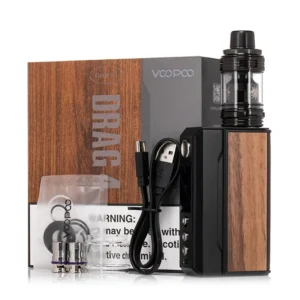 Voopoo Drag 4 Kit Gun Metal & Rosewood
