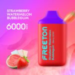 FREETON STARRY Strawberry Watermelon Bubblegum 6000 Puffs 50mg