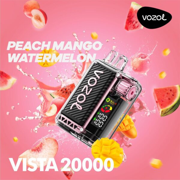 Vozol Vista 20000 50mg Peach Mango Watermelon