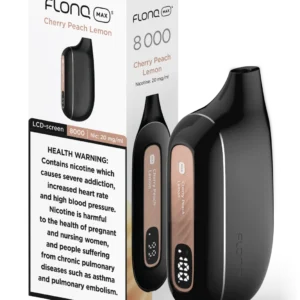 Flonq Max S 8000 Puffs Cherry Peach Lemon 20mg