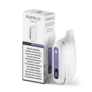 Flonq Max S 8000 Puffs Grape Ice 20mg