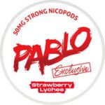 PABLO Exclusive Strawberry Lychee 50mg Nicotine Pouches 30mg/pouch