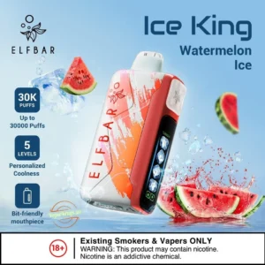 ELFBAR Ice King watermelon ice 30k Puffs 50mg