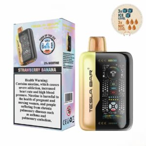 Tesla Bar XT Strawberry Banana 30k Puffs 20mg