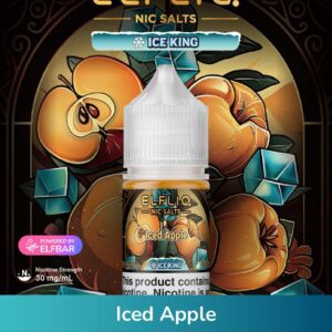 ELFLIQ NIC SALTS Iced Apple