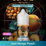 ELFLIQ NIC SALTS Iced Mango Peach