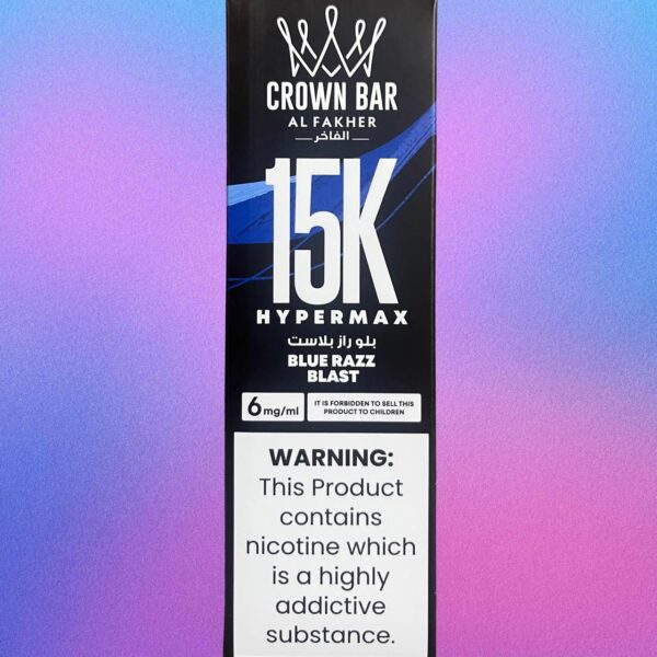 elfbar elfa master akku Al Fakher 15000 Puffs Hypermax Crown Vape main image 1